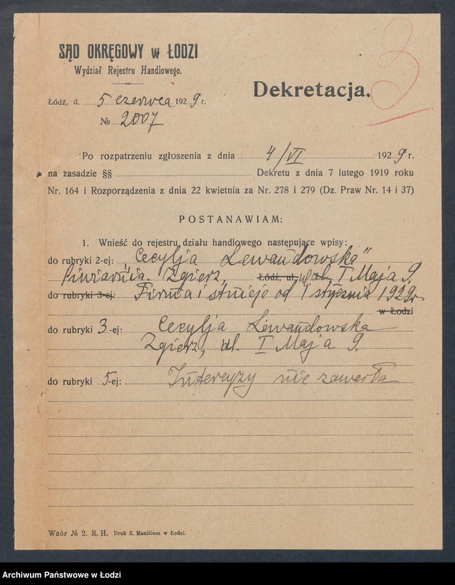 Obraz 5 z jednostki "Cecylia Lewandowska- piwiarnia w Zgierzu"