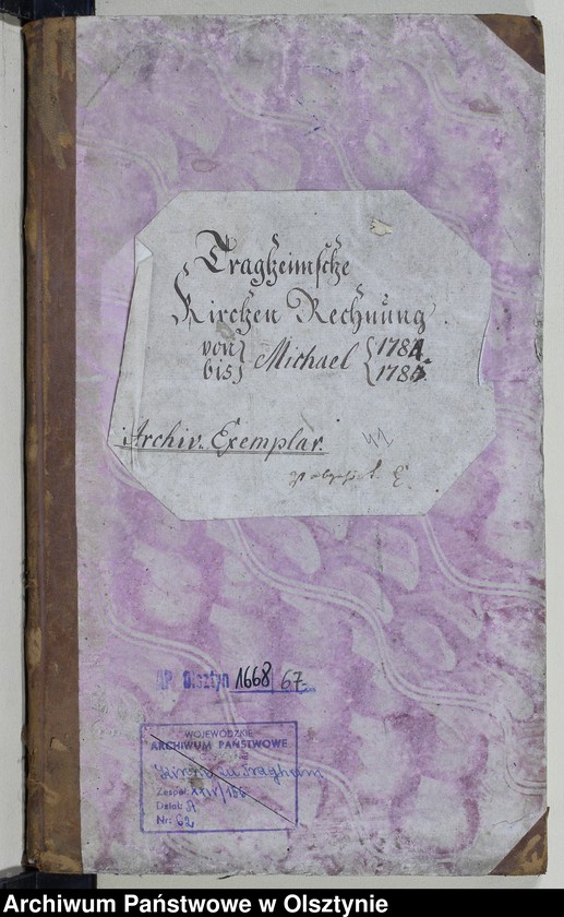 image.from.unit.number "Kirchen-Rechnung über Einnahme und Ausgabe"