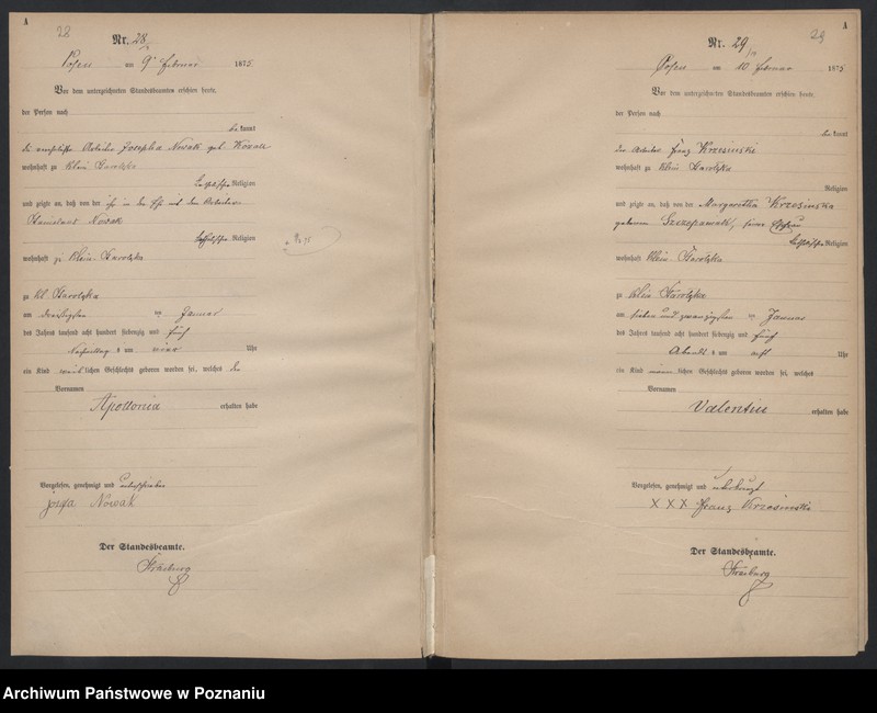 Obraz 18 z jednostki "Księga urodzeń"