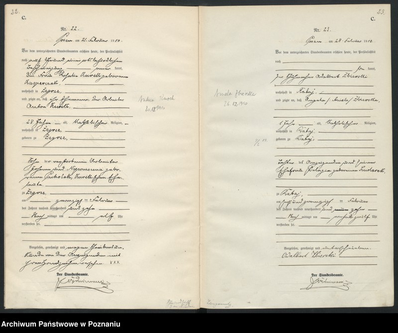 Obraz 14 z jednostki "Księga miejscowa zgonów [Rejestr główny zgonów]"