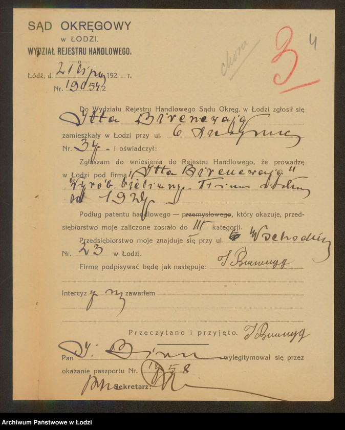 Obraz 6 z jednostki "Itta Birencwajg- wyrób bielizny"