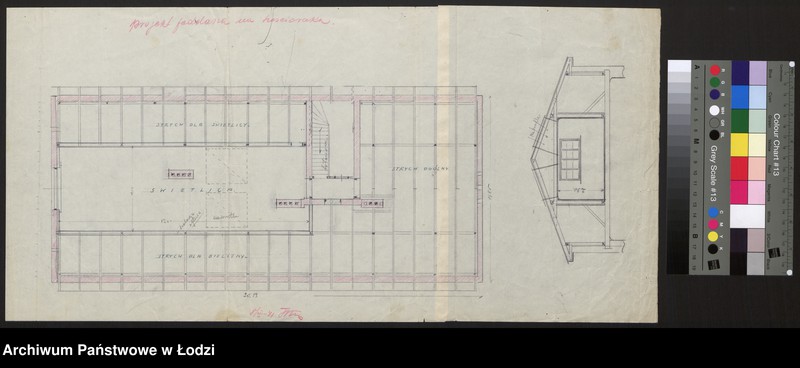 Obraz 1 z jednostki "Projekt poddasza na sześcioraku. Dobra Ujazd"