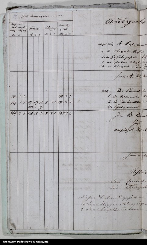 image.from.unit.number "Ertract aus der Jahres Rechnung der Kirchen Kasse zu Saalfeld"