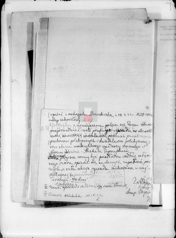 Obraz 11 z jednostki "/Związki i stowarzyszenia/ różne sprawy"