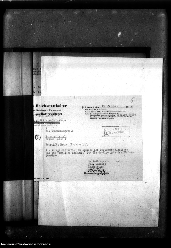 Obraz 10 z jednostki "[Akta personalne wychowanka Bruna Rudolfa, ur. 10 IX 1931]."