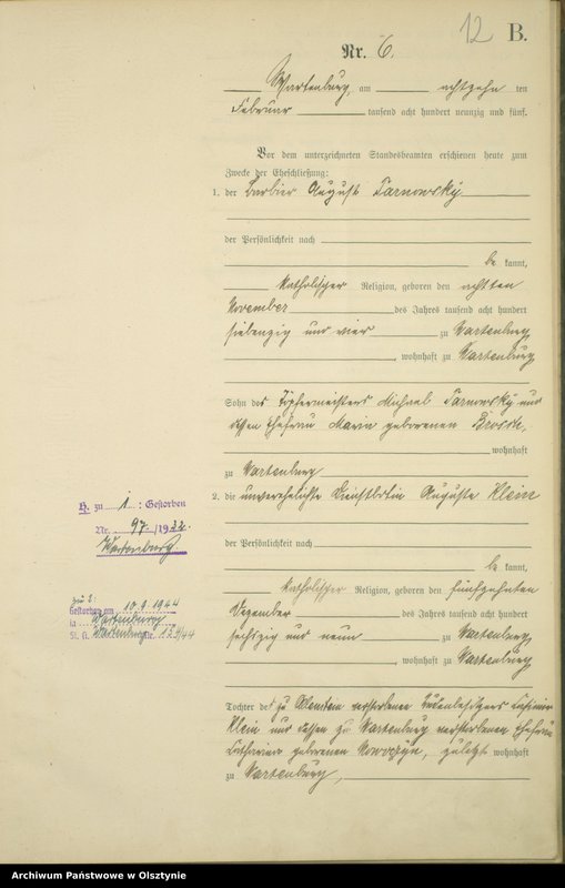 image.from.unit.number "Heiraths-Haupt-Register Nr 1 - 36"