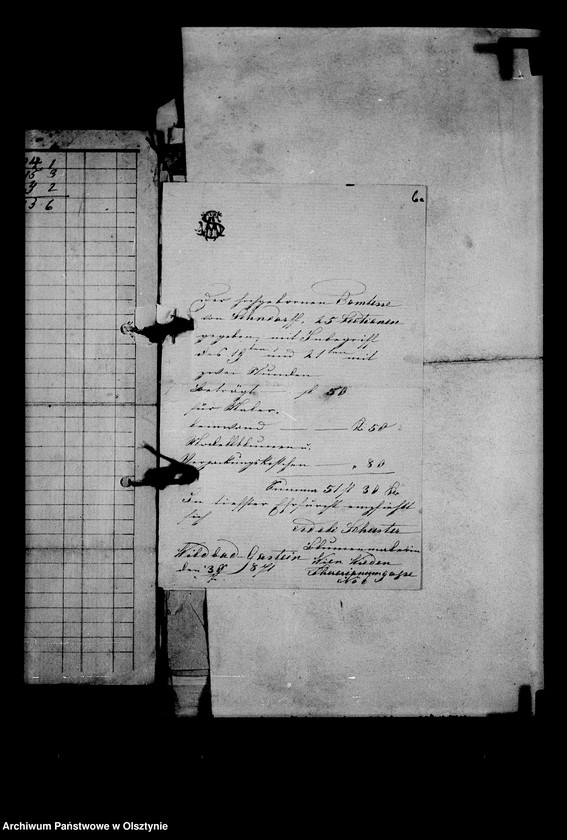 image.from.unit.number "/Beläge für die Ausgaben der Gfin Anna Lehndorff u. der Schlosskasse/"