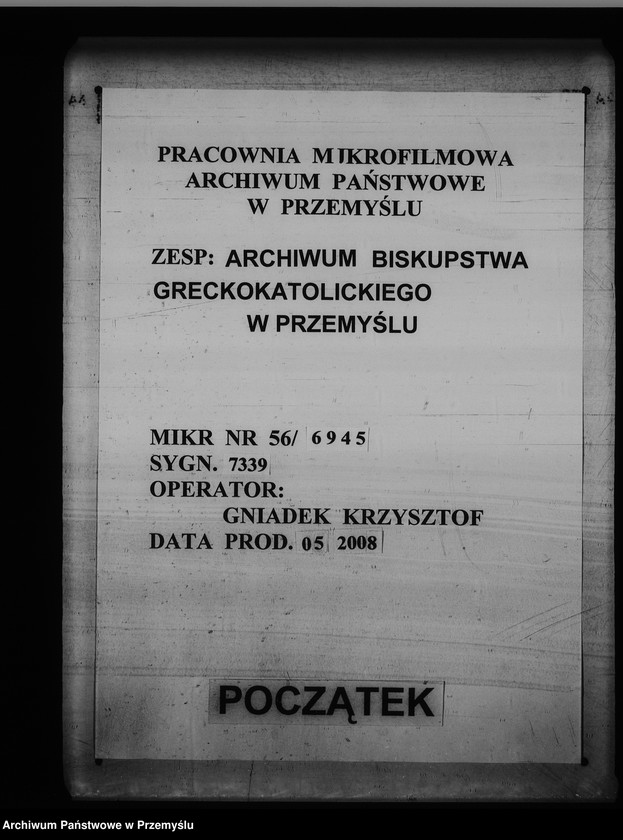 image.from.unit.number "[Kopie ksiąg metrykalnych parafii Starzawa (dekanat Medyka)]"