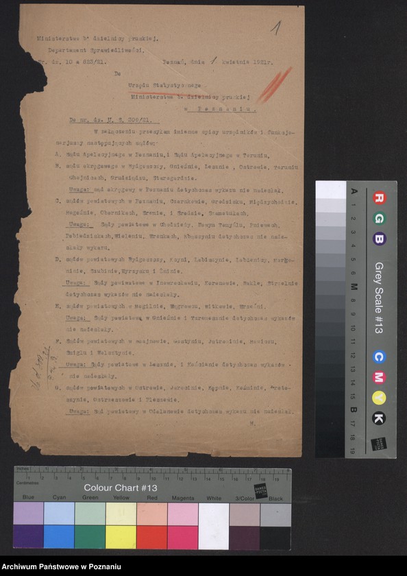 Obraz 3 z jednostki "[Wykazy urzędników i funkcjonariuszy sądowych]"