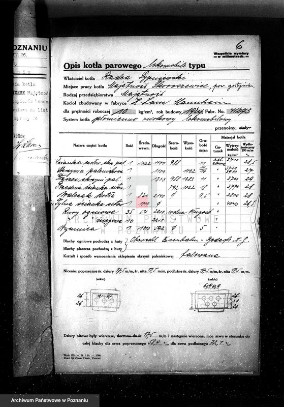 Obraz 10 z jednostki "Majętność Skoraszewice pow. gostyński, własność Sypniewskiego nr woj. kotła 5920"