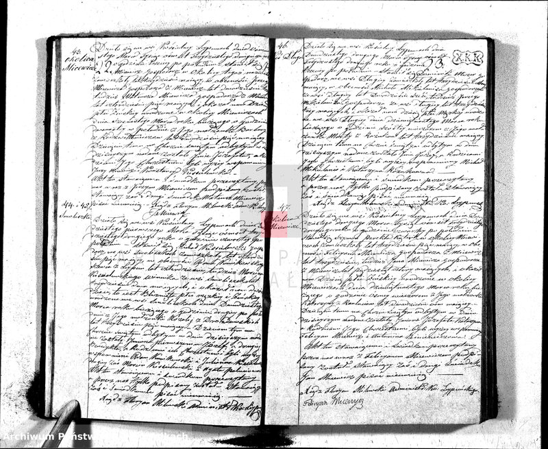 image.from.unit.number "Księga Duplikatu zawierająca w sobie akta Urodzonych, Zaślubionych i Umarłych z Roku 1832 Parafij Leypuńskiey"