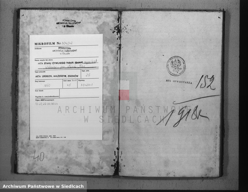 Obraz 3 z jednostki "[Akta urodzeń, małżeństw, zgonów]"