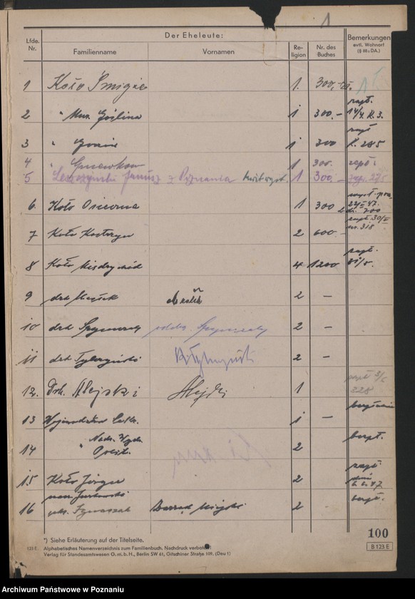 Obraz 3 z jednostki "Ewidencja wydanych [egzemplarzy] Roczników Powstania Wielkopolskiego z 1947 r. oraz dziennik podany Sekretariatu Zarządu Głównego Związku Powstańców Wielkopolskich."