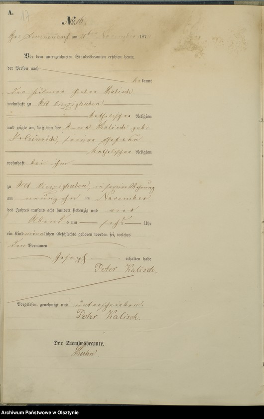 image.from.unit.number "Haupt-Geburts-Register Nr 1 - 30"