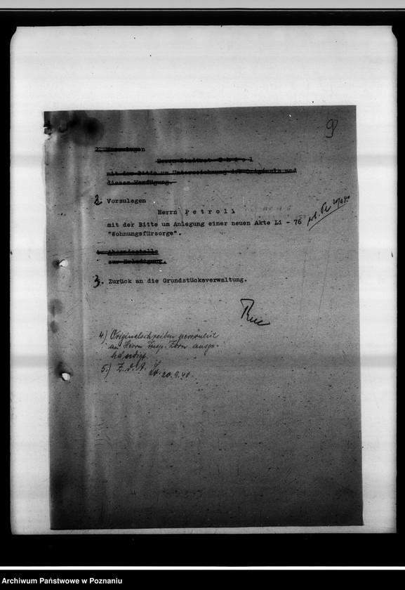 Obraz 14 z jednostki "Wohnungsfürsorge und Büroraumbeschaffung."