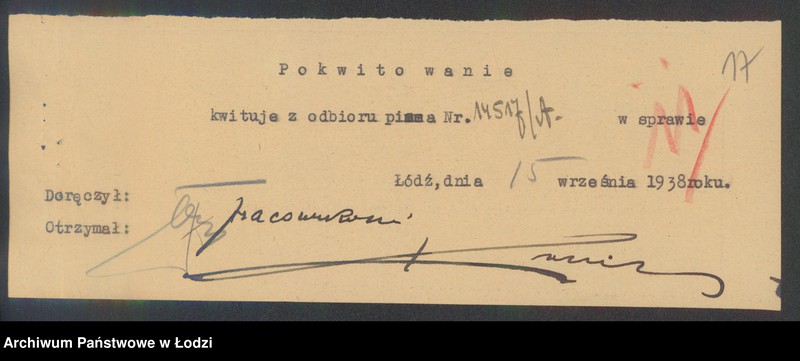 Obraz 19 z jednostki "Kiwa Herszek Eiger – sprzedaż artykułów technicznych"