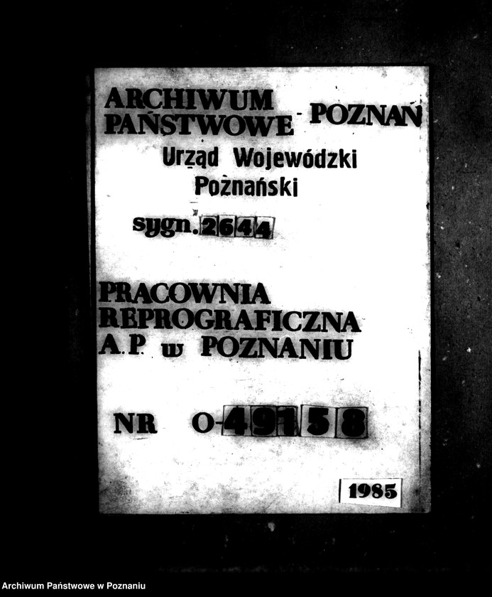 image.from.unit.number "Majątek Żabno powiatu mogileńskiego wyłączenie z art. 4 i 5 ustawy o wykonaniu reformy rolnej Aniela Dębska"