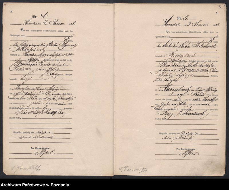 image.from.unit.number "Księga akt urodzenia"