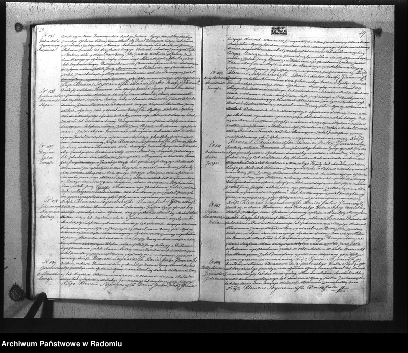 image.from.unit.number "Duplikat akt religijno cywilnych parafii Głowaczów na rok 1834"