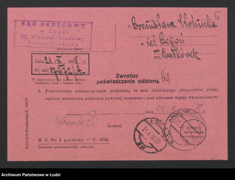 Obraz 7 z jednostki "Bronisława Woźniacka- sklep spożywczy, wieś Bedoń"