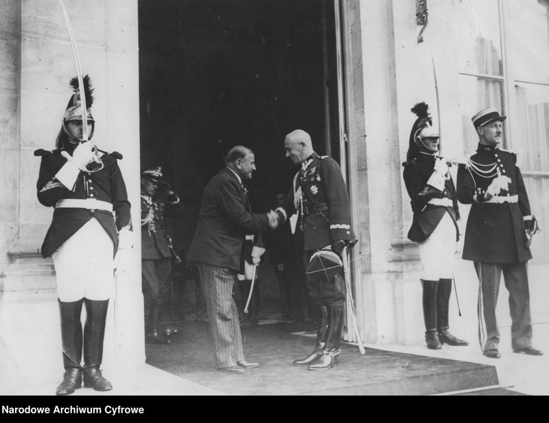 image.from.unit.number "Wizyta Generalnego Inspektora Sił Zbrojnych RP generała Edwarda Rydza-Śmigłego we Francji - pobyt w Paryżu"