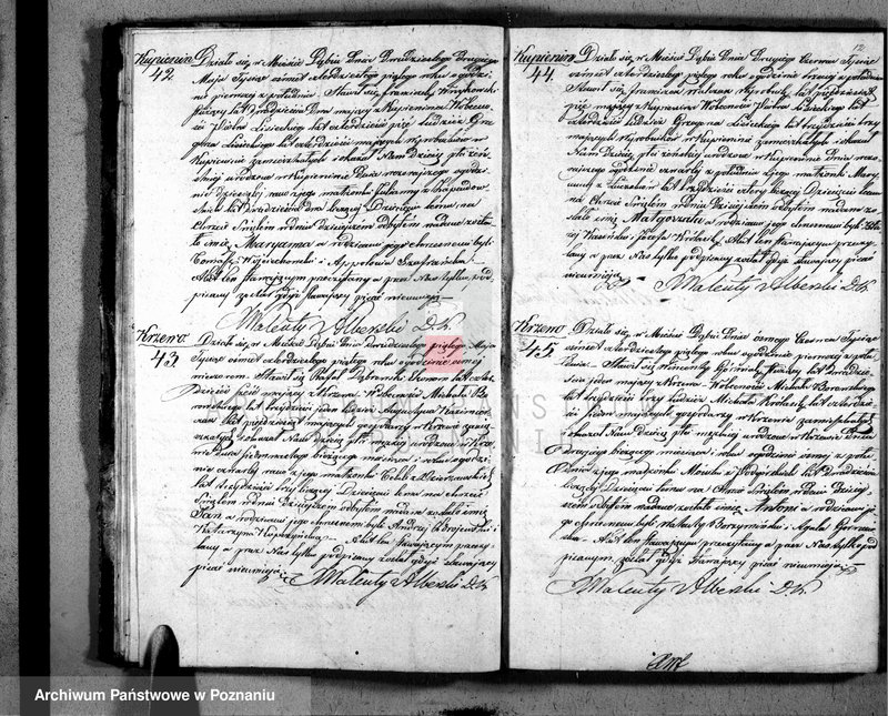 Obraz 13 z jednostki "Duplikat urodzonych, zaślubionych i zgonów"