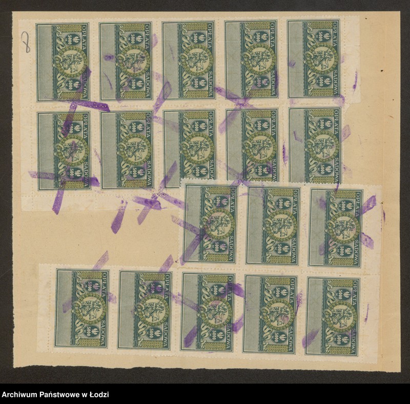 Obraz 10 z jednostki "Mendel Stersztein i Mendel Rubin – handel manufakturą"