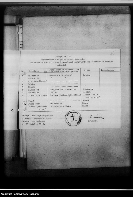 image.from.unit.number "Einziehungsprotokolle [ksiąg kościelnych] Leslau-Land [powiat włocławski, województwo bydgoskie]"