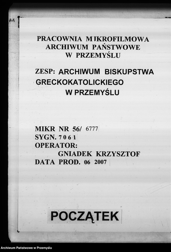 image.from.unit.number "[Kopie ksiąg metrykalnych parafii Tuczapy z filią Zbadyn (dekanat Jaworów)]"