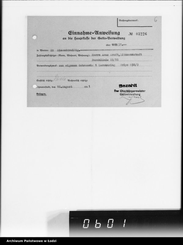 Obraz 7 z jednostki "Rechnungen für Schmucksachen"