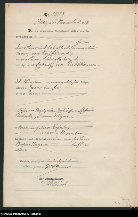 Obraz 7 z jednostki "Księga zgonów t. IV"