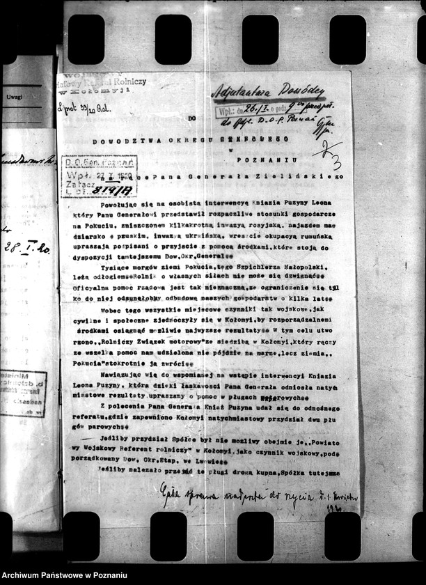 Obraz 11 z jednostki "Sprawy szczegółowo-administracyjne Pługi parowe - [i motorowe]"