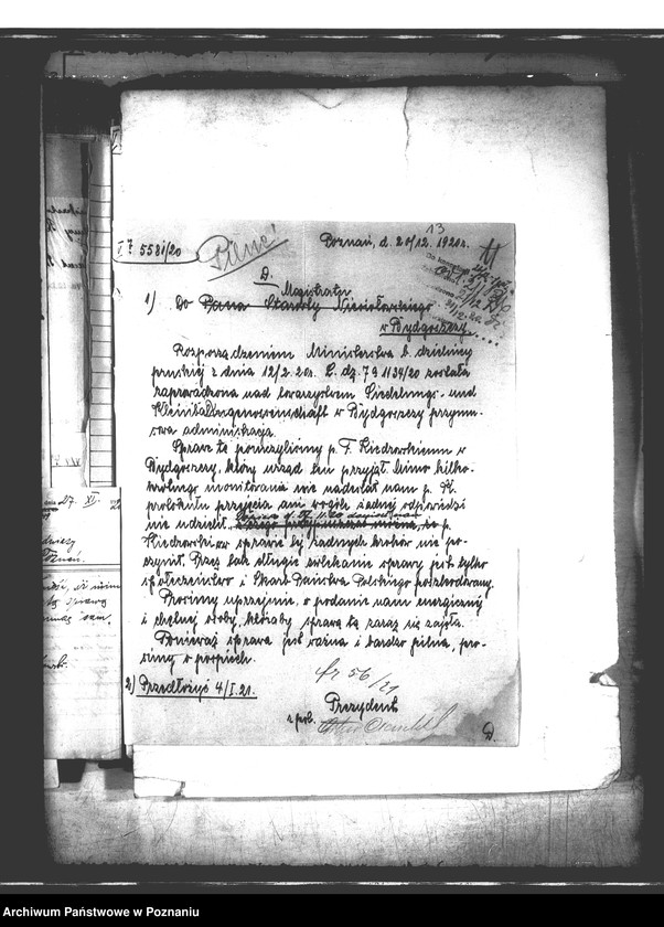 Obraz 17 z jednostki "Przymusowa administracja spółdzielni,,Siedlungs und Kleineaugenossenschaft Bydgoszcz"