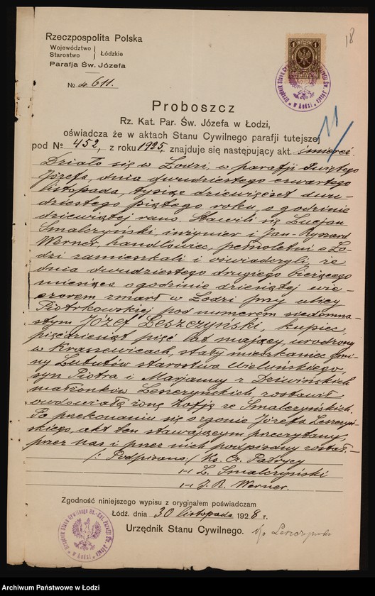 Obraz 20 z jednostki "Leszczyński i Kozłowski - skład towarów żelaznych i naczyń kuchennych"