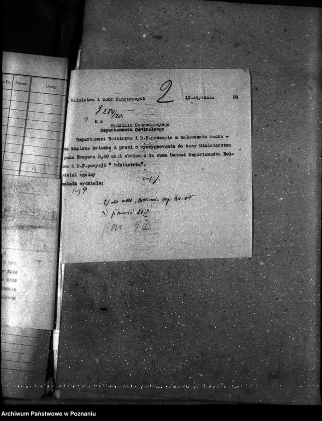 Obraz 7 z jednostki "Sprawy gospodarcze-ogólne biblioteka departamentu"