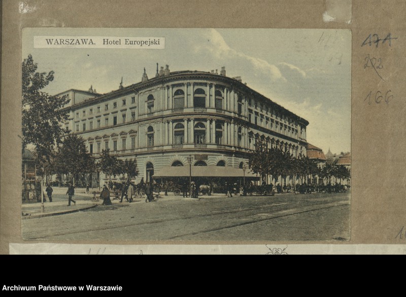 Obraz 1 z kolekcji "Hotel Europejski"