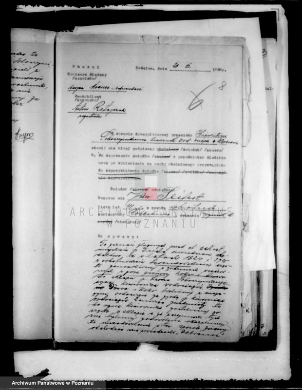 Obraz 12 z jednostki "Sprawy różne miasta Kościana"