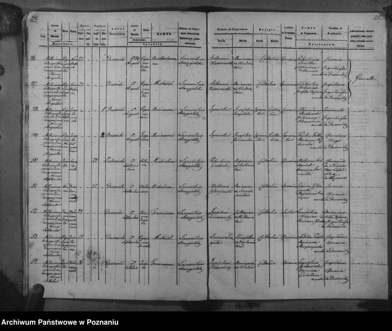Obraz 16 z jednostki "Duplicat baptisatorum, copulatorum, mortuorum"
