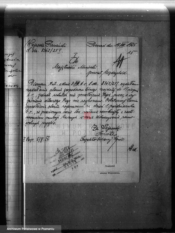 Obraz 20 z jednostki "Majętność leśna Mniszki w powiecie międzychodzkim"