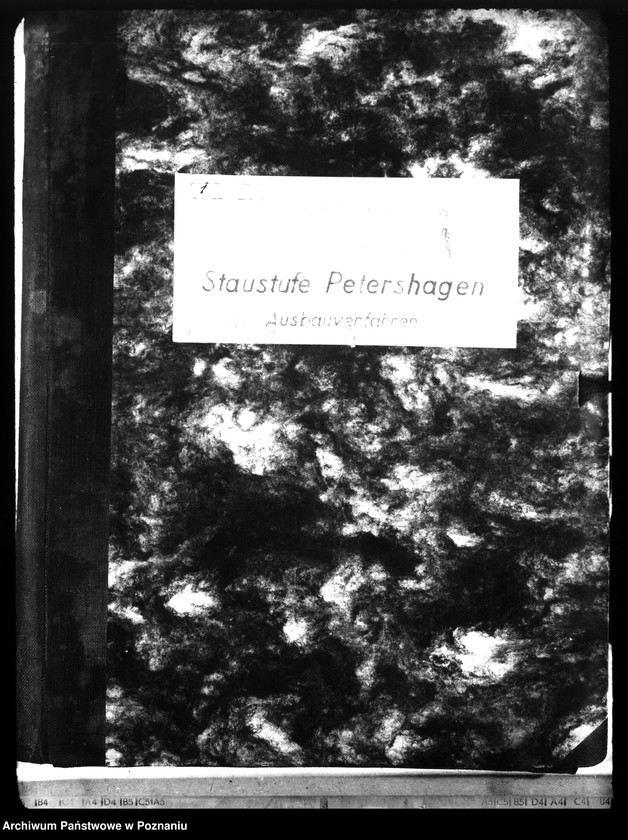Obraz 4 z jednostki "Wasserstrassendirektion Hannover. Neubauamt für die Kanalisierung der Mitteweser Minden i. W. Staustufe Petershagen. Ausbauverfahren"