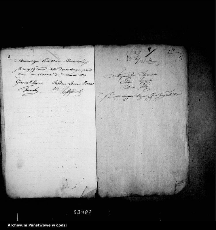 Obraz 9 z jednostki "Akta tyczące się dowodów spisowych"