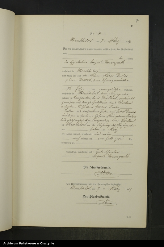 image.from.unit.number "Sterbe-Neben-Register Nr 1 - 23"