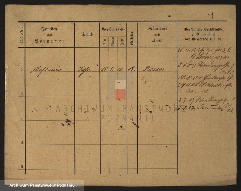 Obraz 11 z jednostki "Skrzypkowiak - Skórnik"