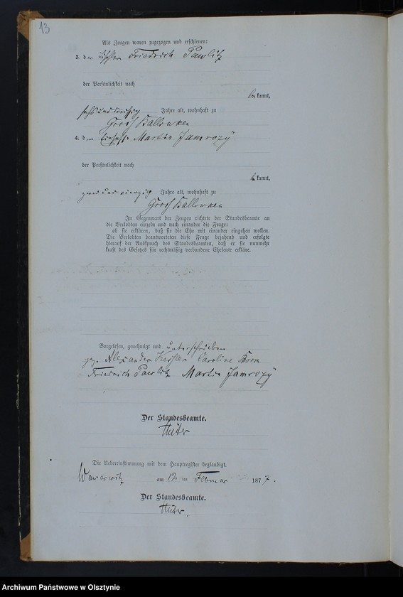 image.from.unit.number "Heiraths-Neben-Register Nr 1 - 20"