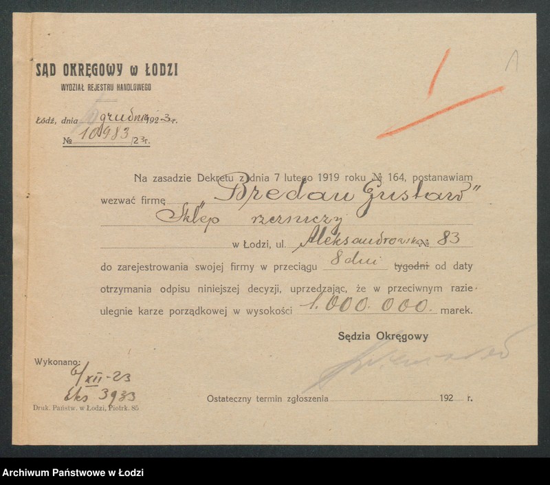 Obraz 3 z jednostki "Gustaw Bredan- sprzedaż mięsa i wędlin"