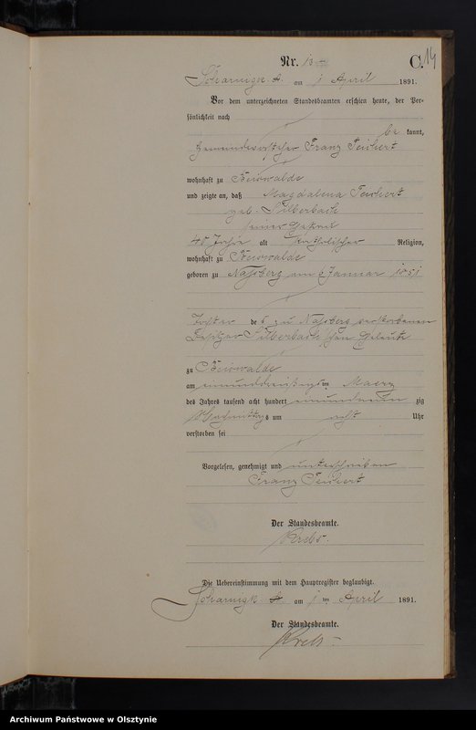 image.from.unit.number "Sterbe-Neben-Register Nr 1 - 48"