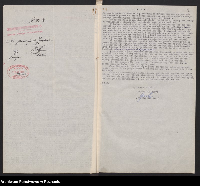 Obraz 16 z jednostki "Czarnków - akta delegata powiatowego."