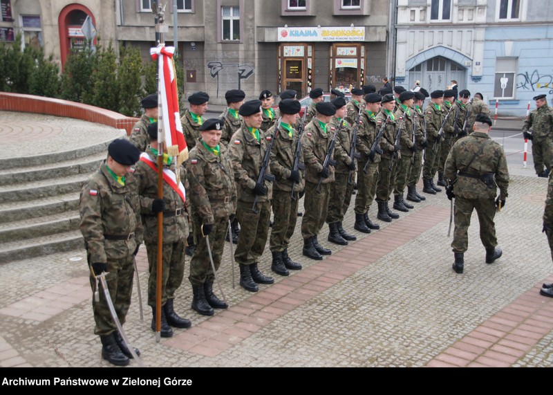 Obraz 4 z jednostki "Odsłonięcia pomnika "Żołnierzy Wyklętych" w Zielonej Górze"