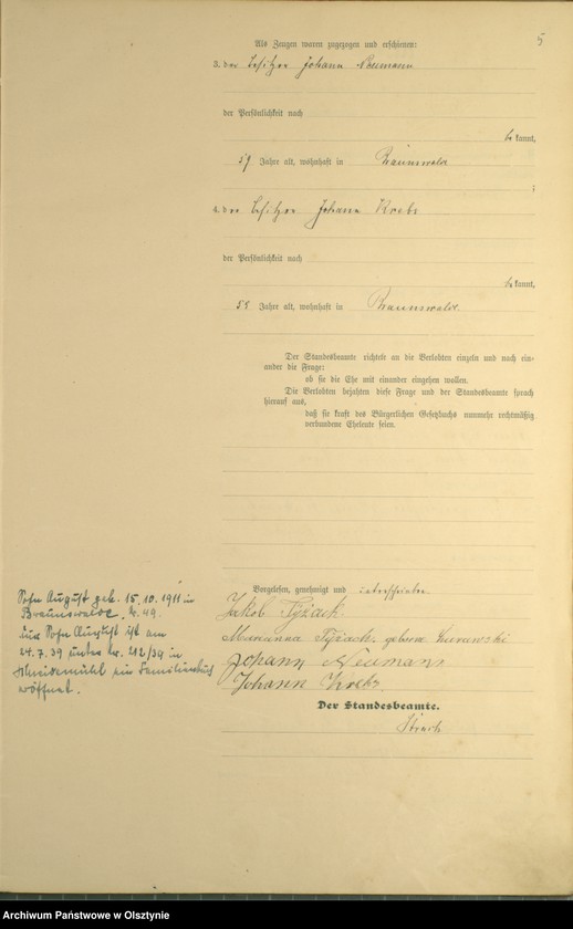 image.from.unit.number "Heiraths-Haupt-Register Nr 1 - 19"