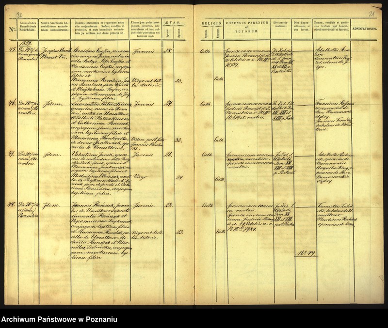 Obraz 13 z jednostki "Księga małżeństw"